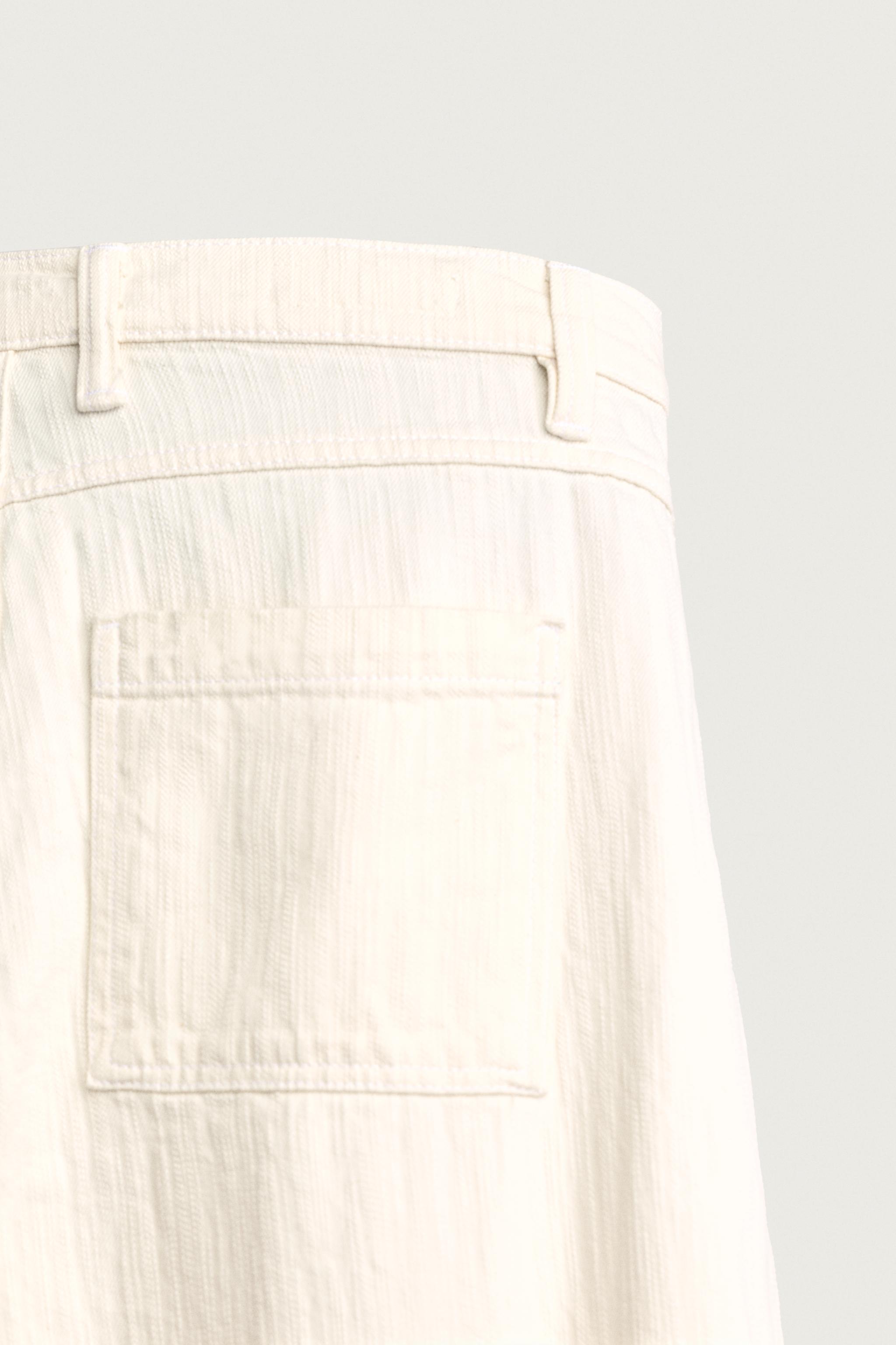 Мужские джинсы Zara BALLOON FIT CARGO JEANS — фото 10