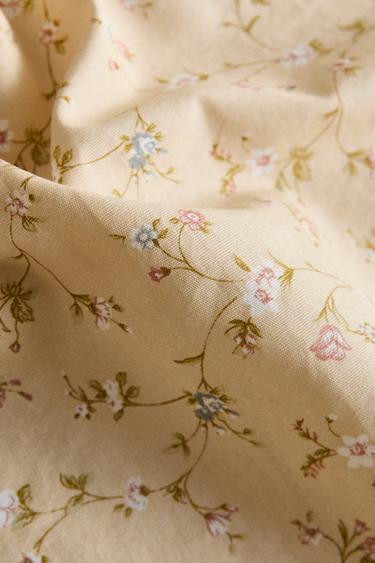 LOT SERVIETTES DE TABLE COTON FLEURS (LOT DE 2) - Bis de Zara - Image 3