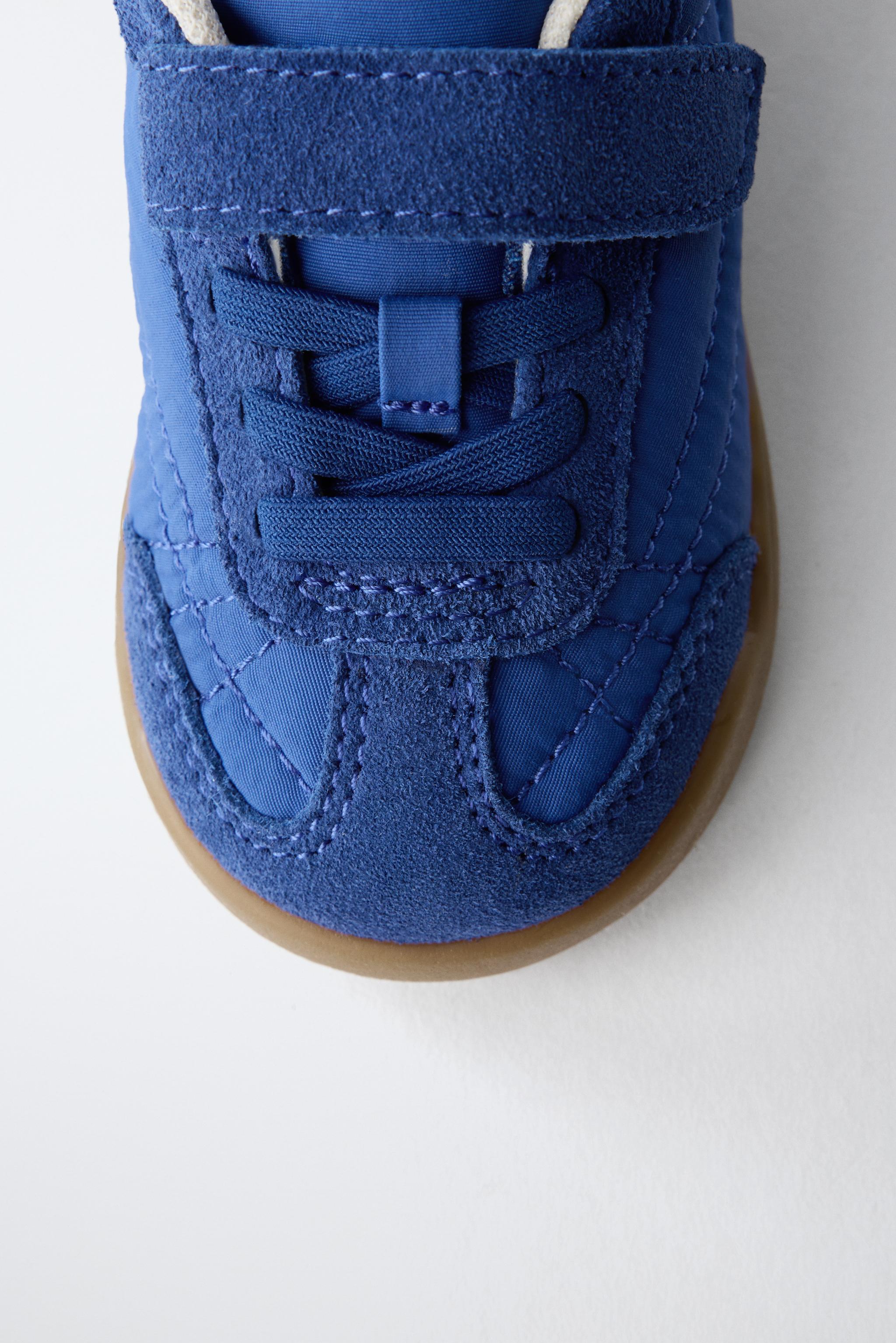 Детские кроссовки Zara RETRO BAREFOOT SNEAKERS — фото 5