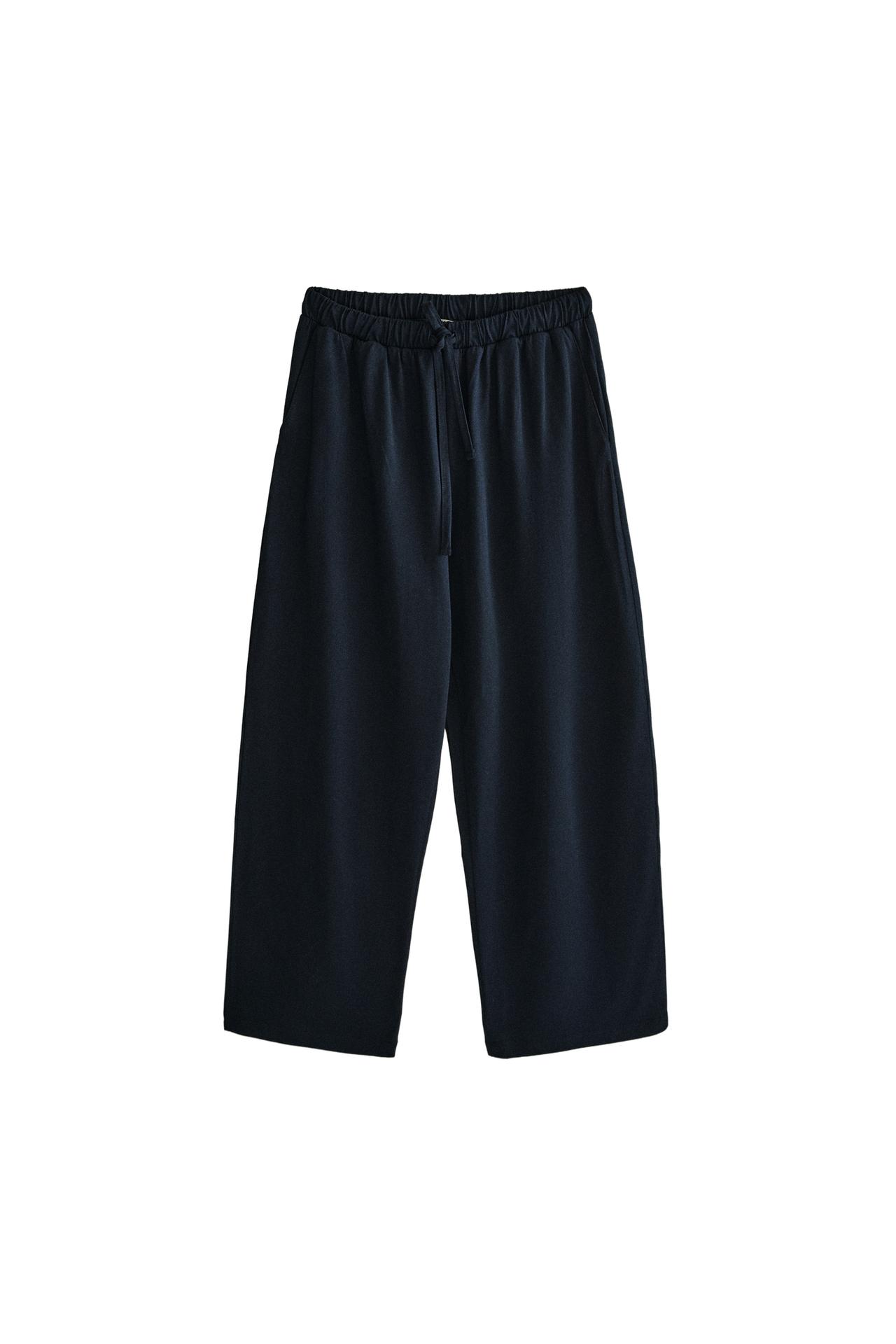 PLAIN COTTON TROUSERS