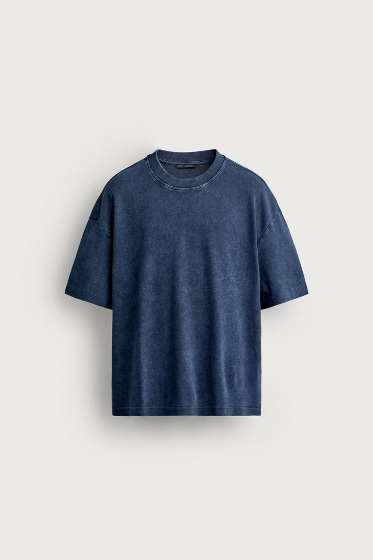 BASIC WASHED RELAXED FIT T-SHIRT