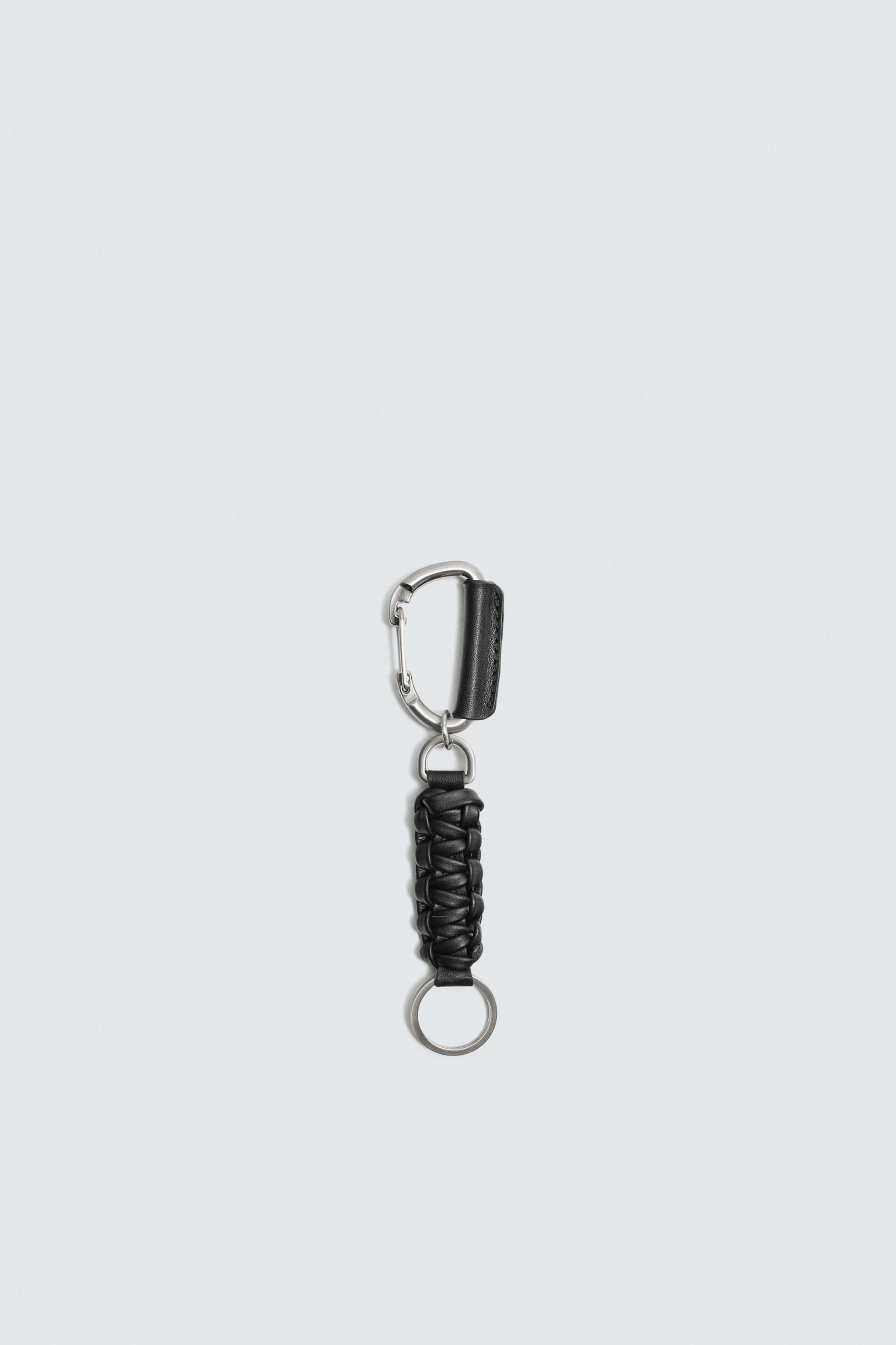 LEATHER KEYCHAIN - Black | ZARA Canada