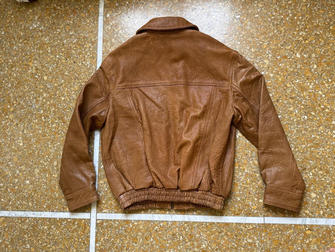 LEATHER JACKET WITH POCKETS - Image 5