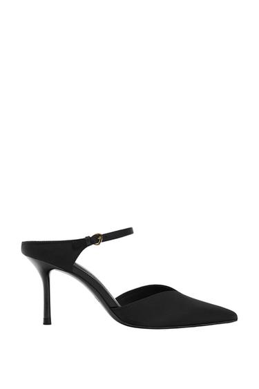HEELED SHOES WITH BUCKLE DETAIL - Black by Zara