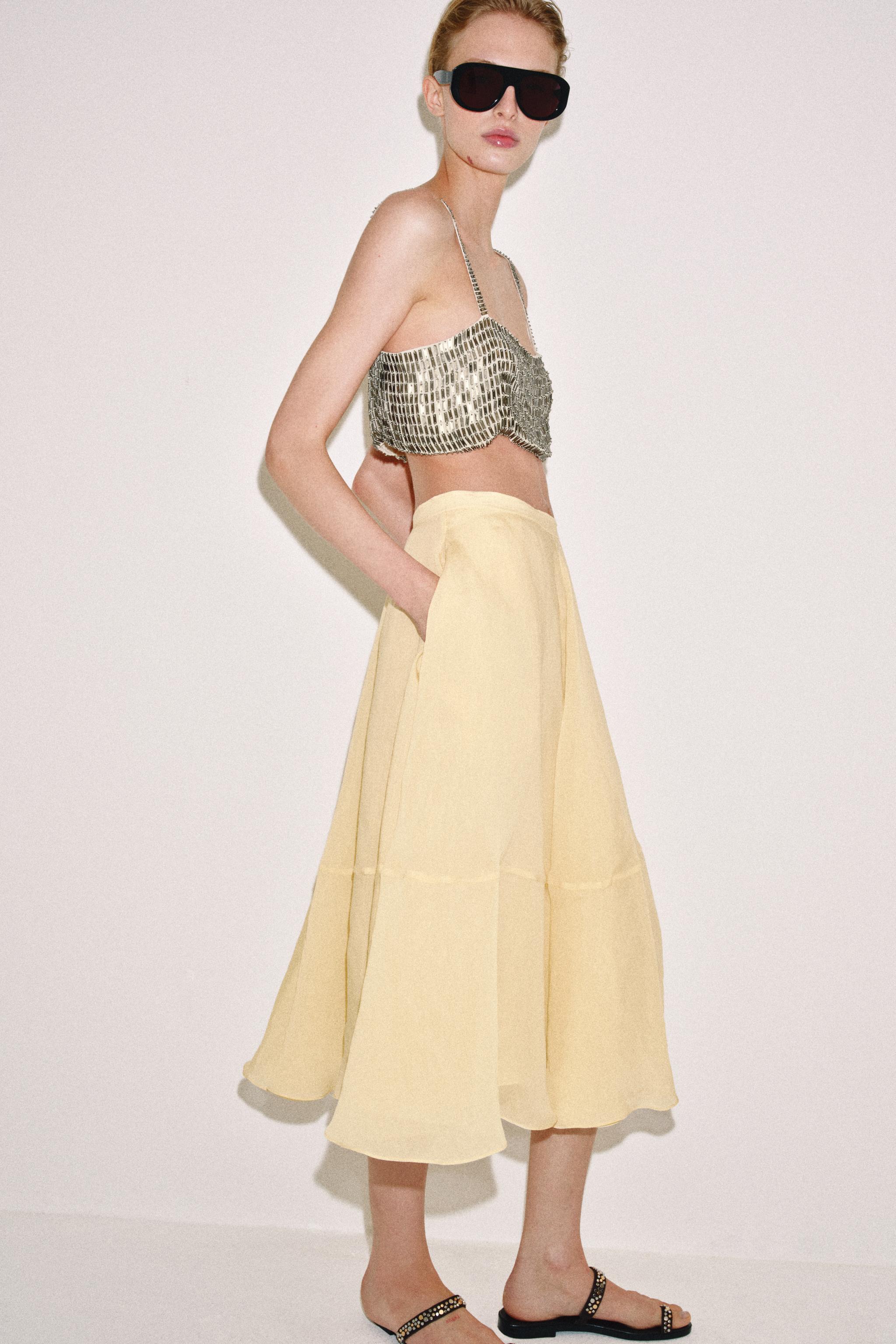 ZW COLLECTION CAPE SKIRT