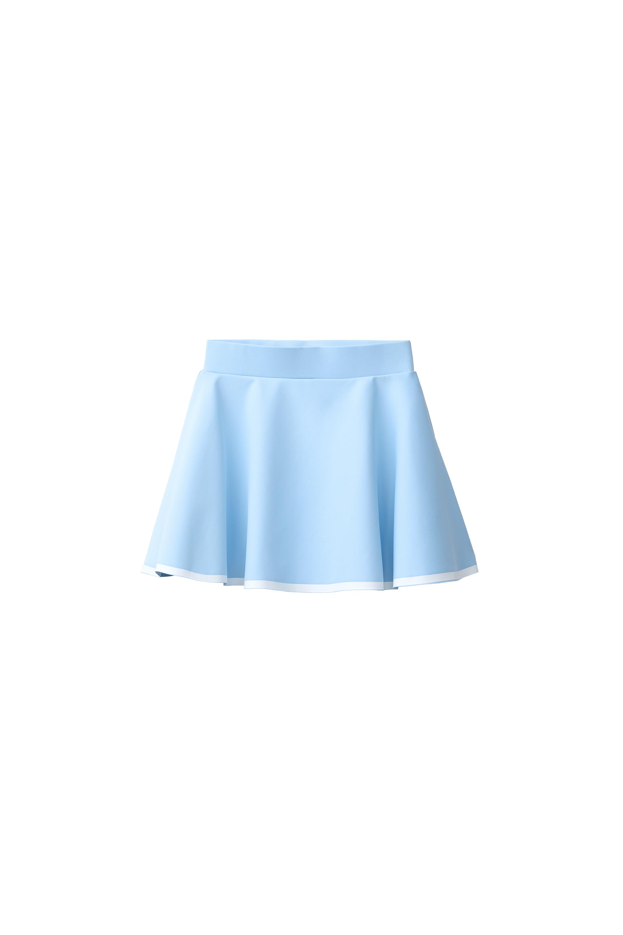SPORTY RUFFLED SKORT - Sky blue | ZARA Canada