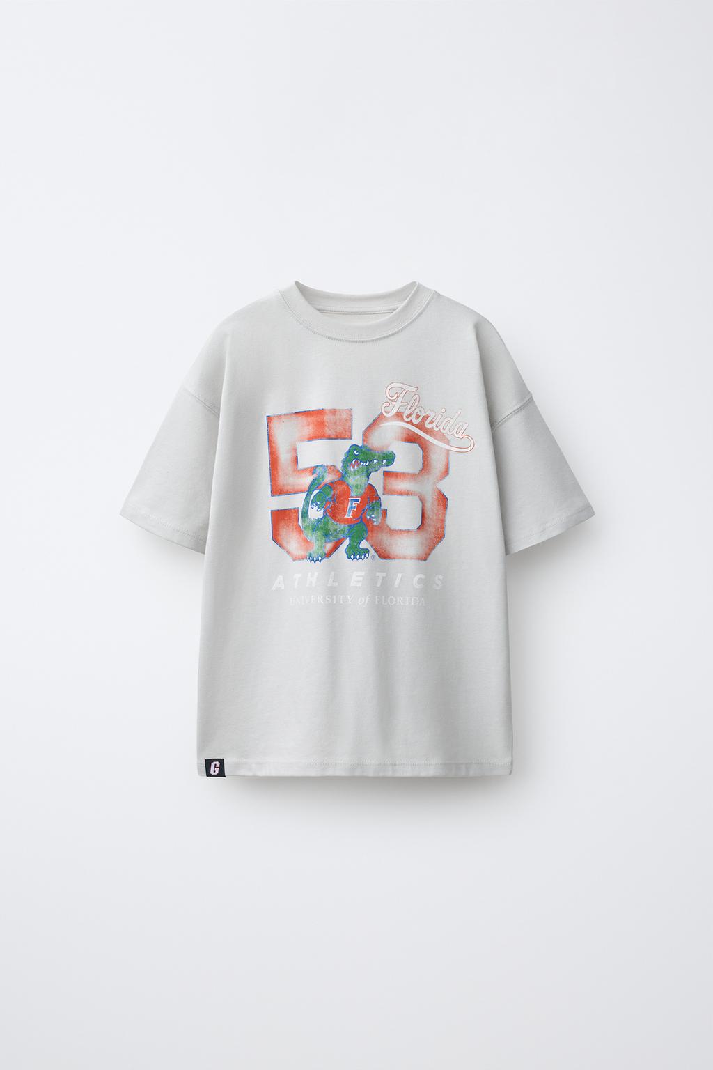 Zara Gators University of Florida ® çapılı köynək
