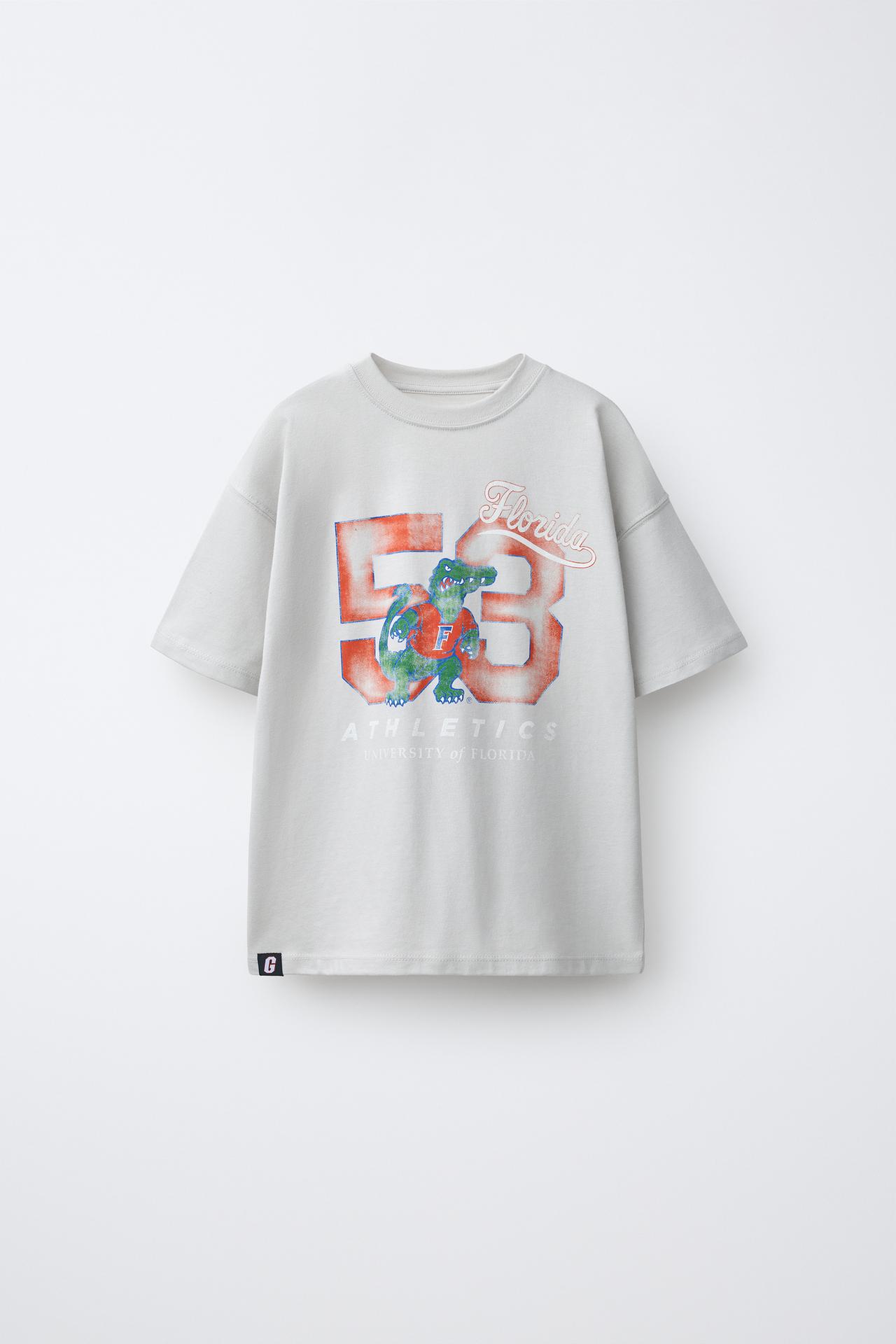 GATORS UNIVERSITY OF FLORIDA® PRINTED T-SHIRT — Ice