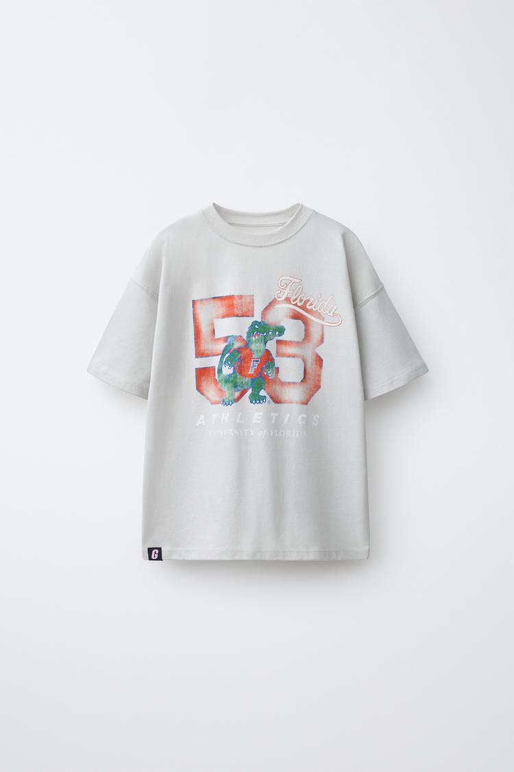GATORS UNIVERSITY OF FLORIDA® PRINTED T-SHIRT — Ice