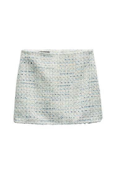 TEXTURED SKORT