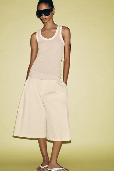 BERMUDAS PINZAS ZW COLLECTION - Arena de Zara