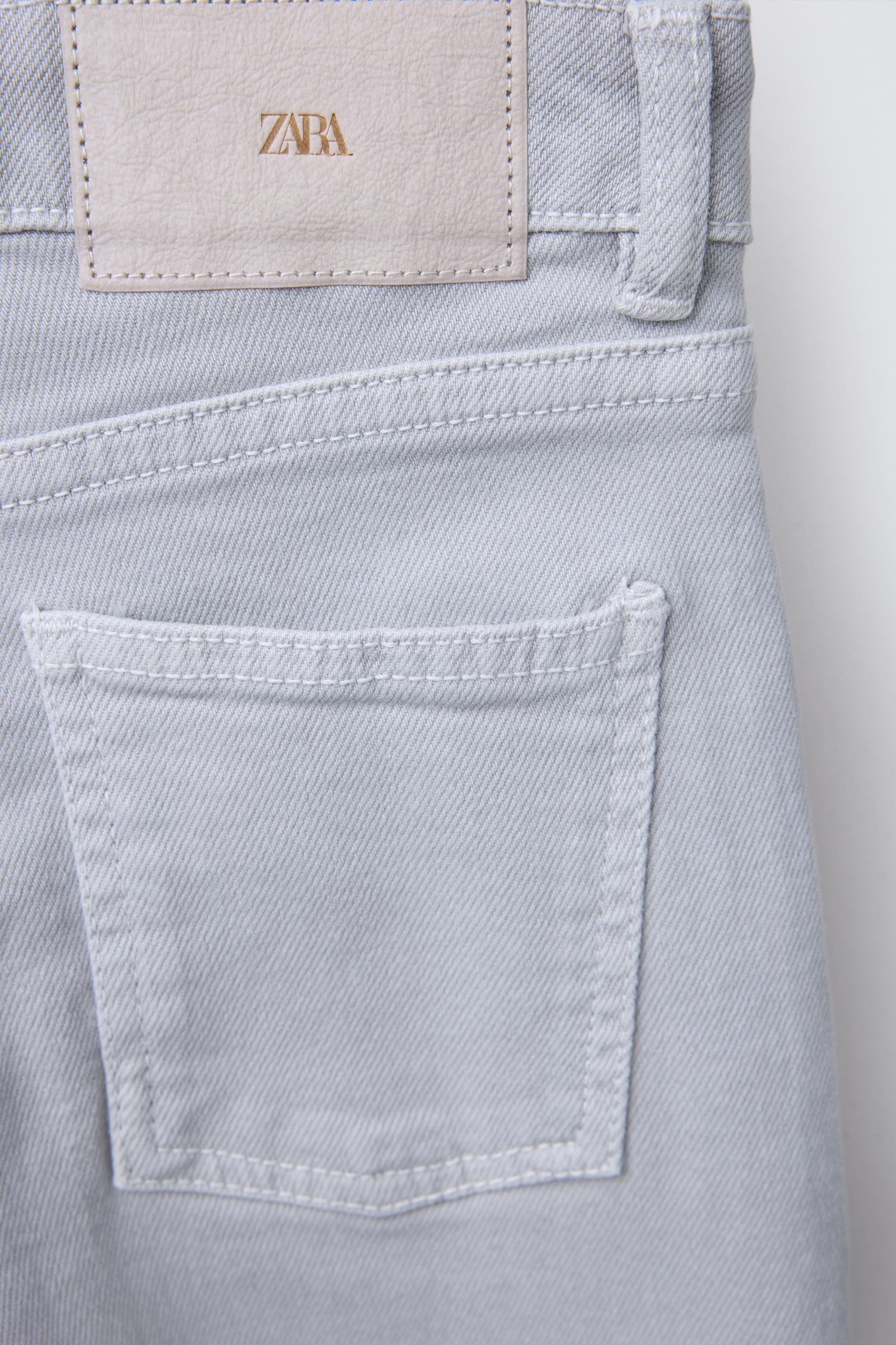 スタッズ付きフレアデニムパンツ - ピンク | ZARA Japan / 日本
