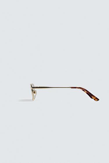 LUNETTES DE SOLEIL RECTANGULAIRES ÉDITION LIMITÉE - Or de Zara - Image 4