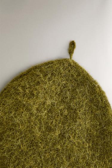 ALPACA BABY HAT - Green by Zara - Image 1