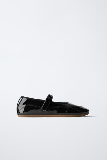 СПОРТИВНЫЕ БАЛЕТКИ — Черный от Zara — изображение 0