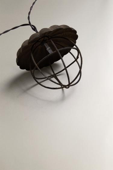 DECORATIVE IRON GARLAND - Metal brown by Zara - Image 2