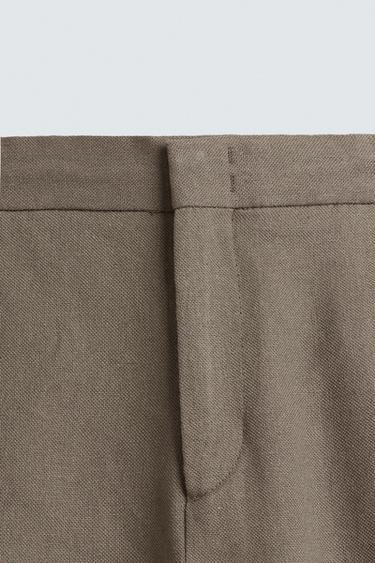 PANTALON VISCOSE - JUTE - Vison de Zara - Image 7