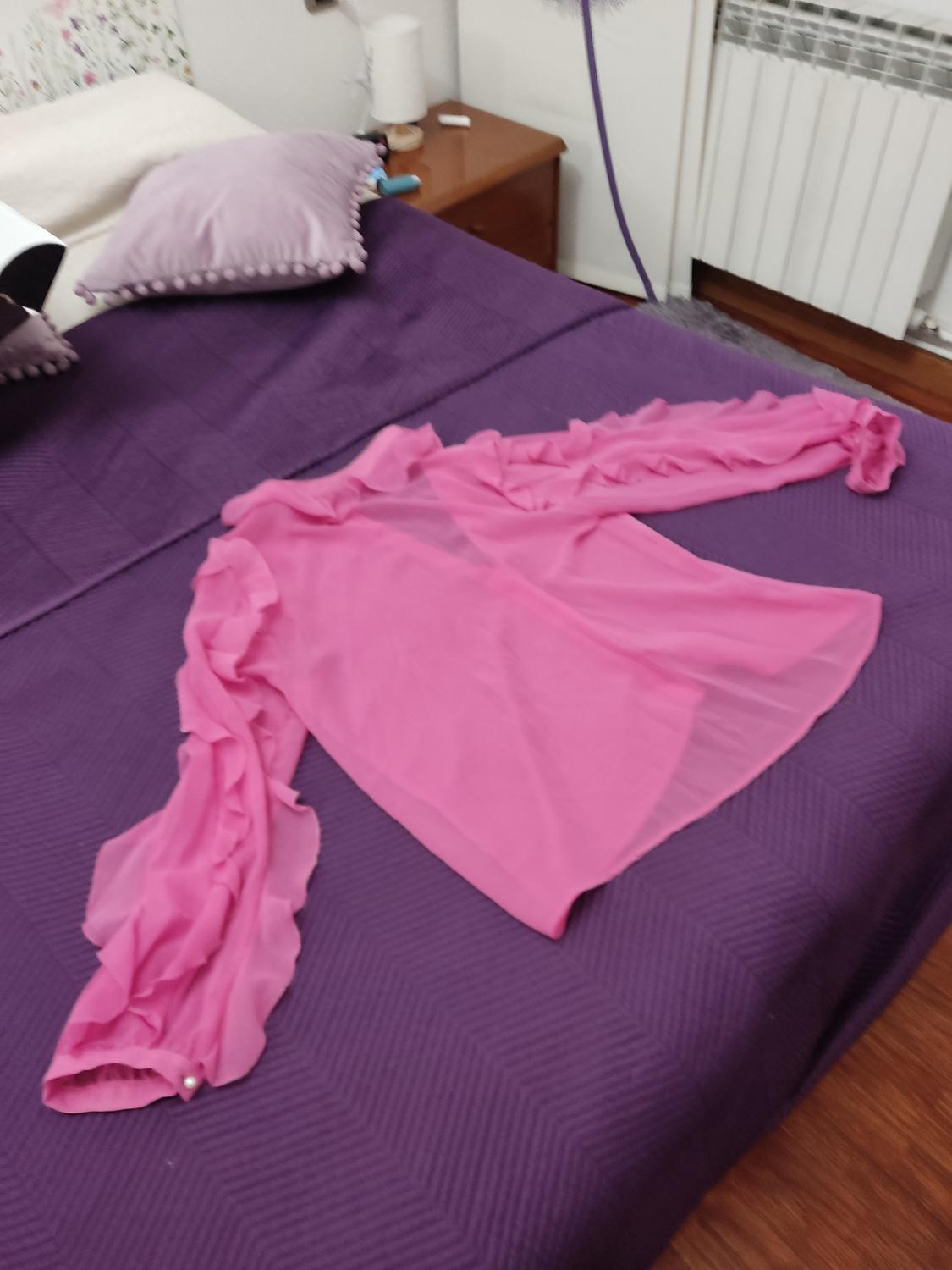 ΦΟΡΕΜΑ ΣΕ ΣΤΥΛ LINGERIE ΣΑΤΙΝΕ ΜΙΝΤΙ - Image 3