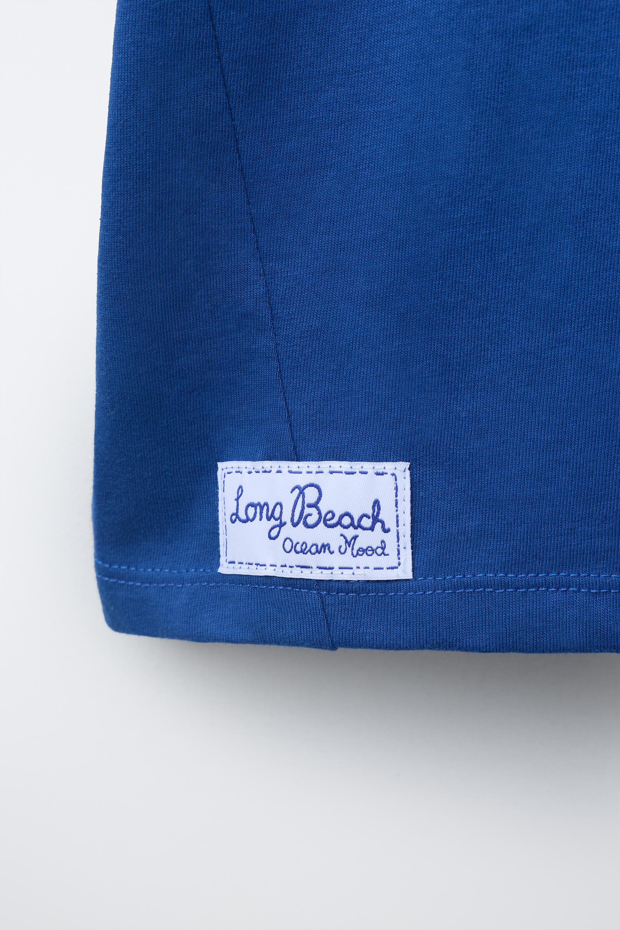 BEACH UMBRELLA PRINT T-SHIRT