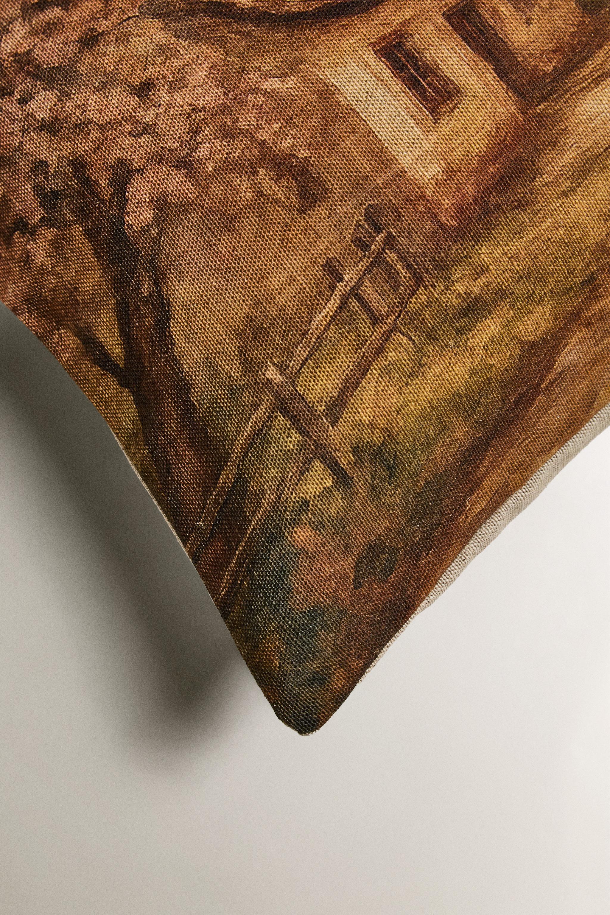 HOUSE THROW PILLOW COVER