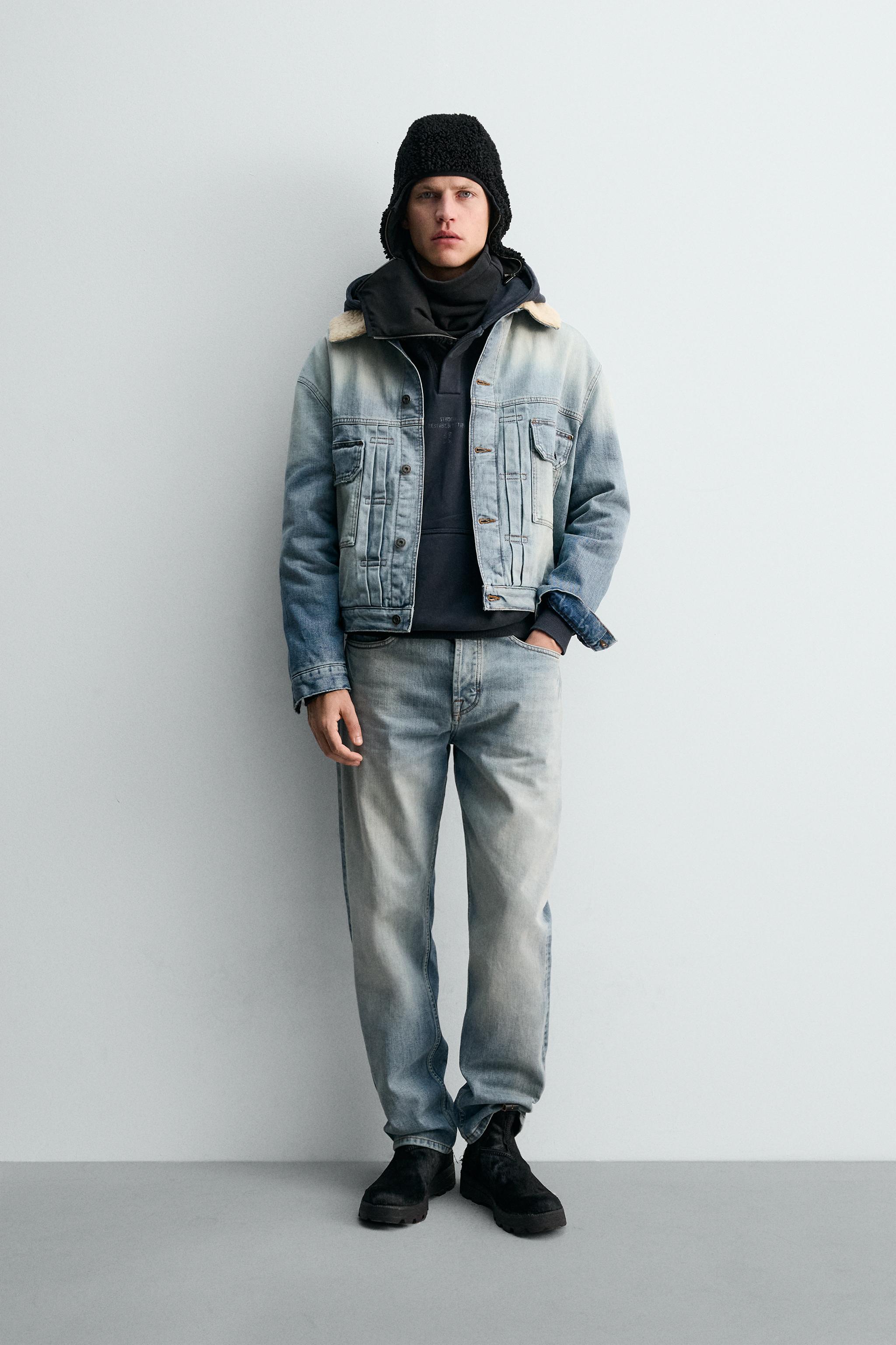 PLEATED DENIM JACKET X SR_A