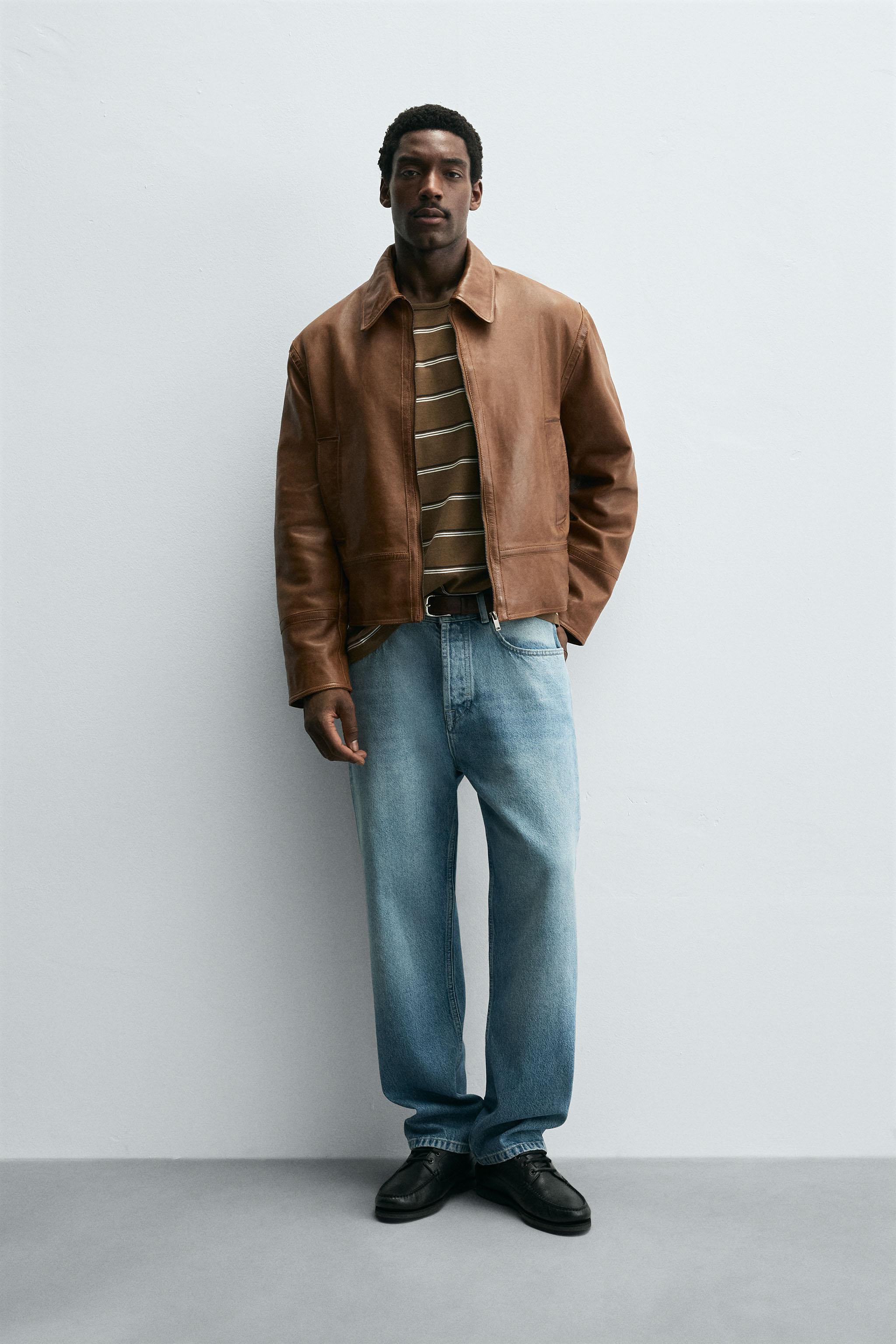 レザージャケット & コート | メンズ | ZARA 日本
