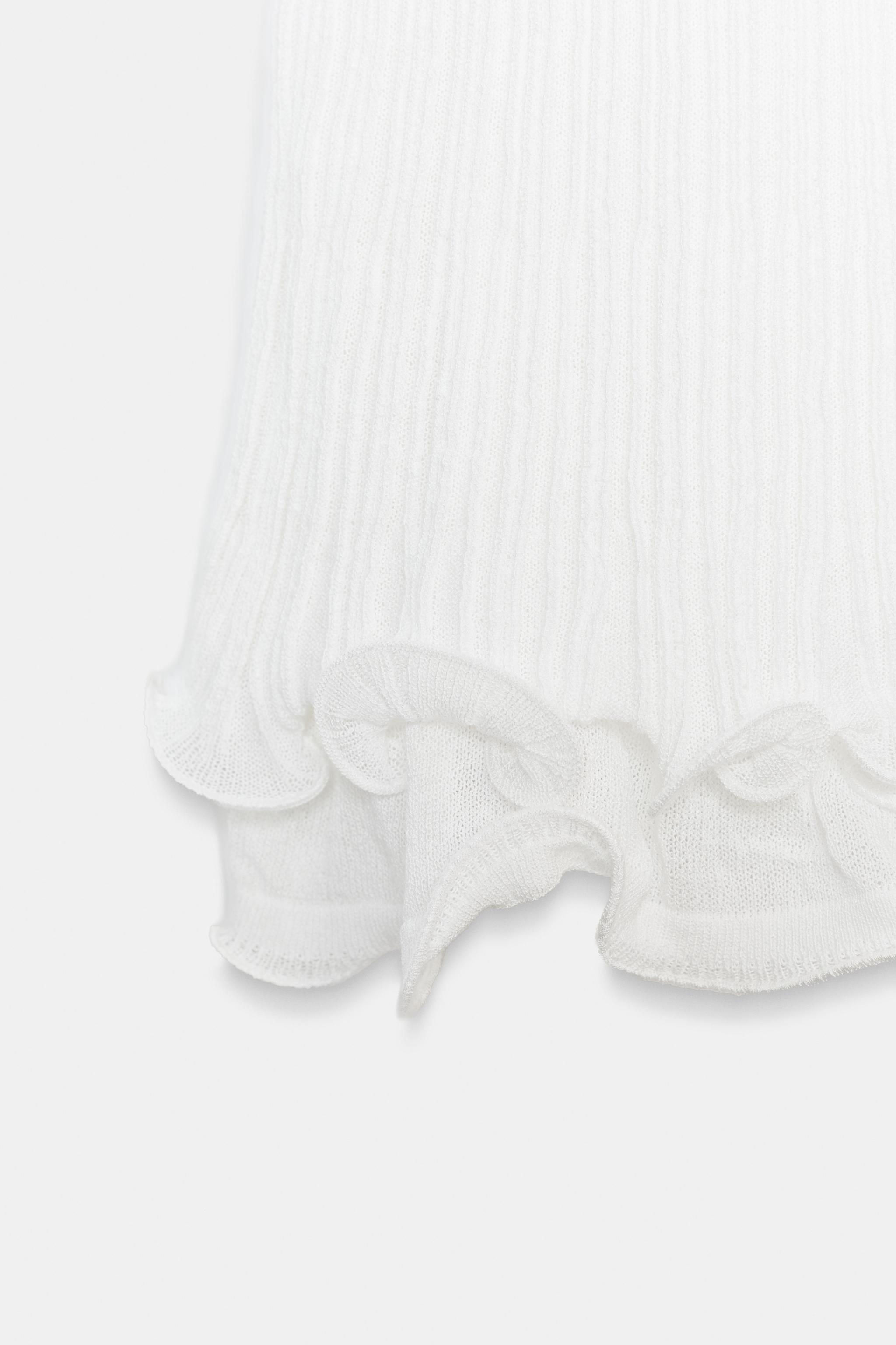 DOUBLE LAYER KNIT TOP