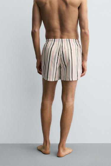 MAILLOT DE BAIN À RAYURES MOYENNES - Multicolore de Zara - Image 3