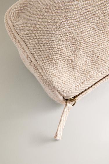 TROUSSE DE TOILETTE POINT DE RIZ MOYENNE - Blanc écru de Zara - Image 4