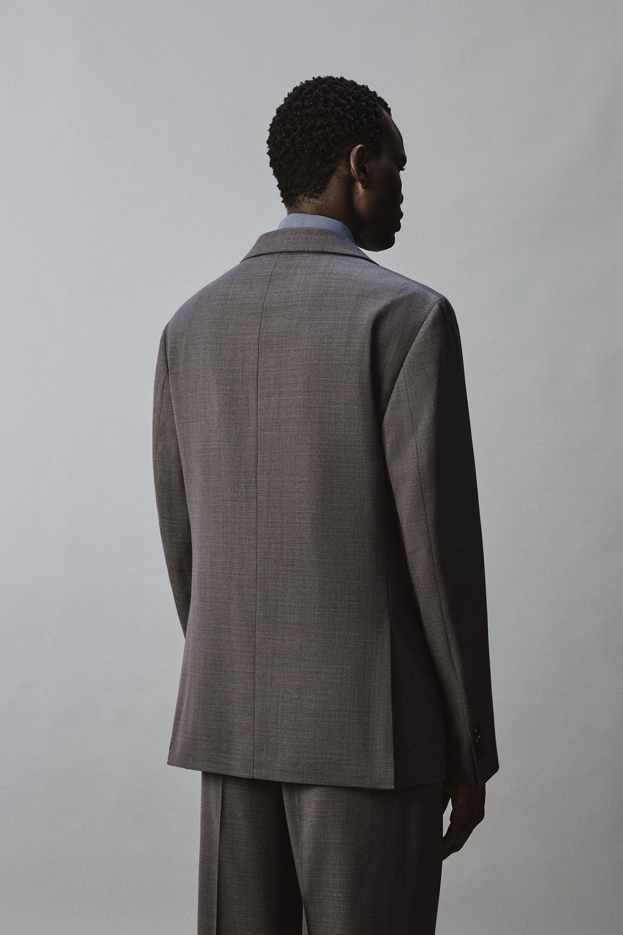 VESTE DE COSTUME STRUCTURÉE