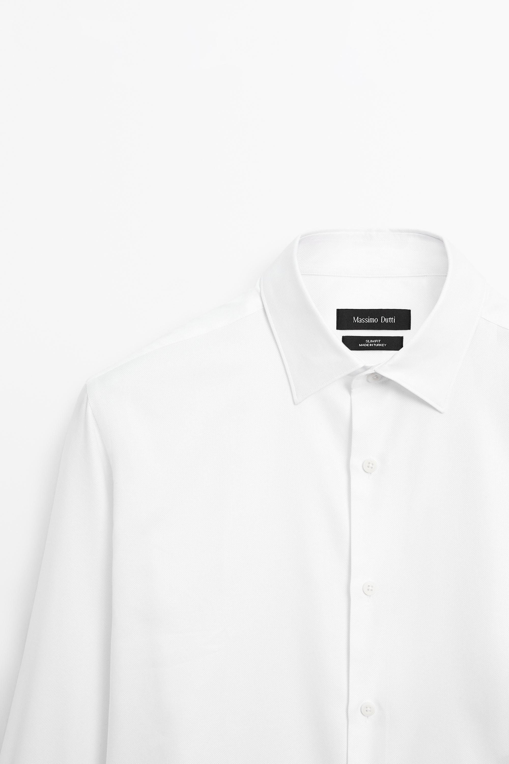 Chemise oxford slim 100 % coton