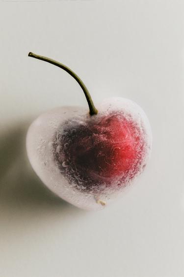 ΔΟΧΕΙΟ ΠΑΓΟΥ ΔΙΣΚΟΣ ΣΙΛΙΚΟΝΗΣ ΚΑΡΔΙΕΣ - Κόκκινα του Zara