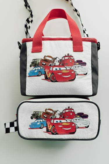 Zara Ekru Beyaz - CARS LIGHTNING MCQUEEN © DISNEY ÇANTA