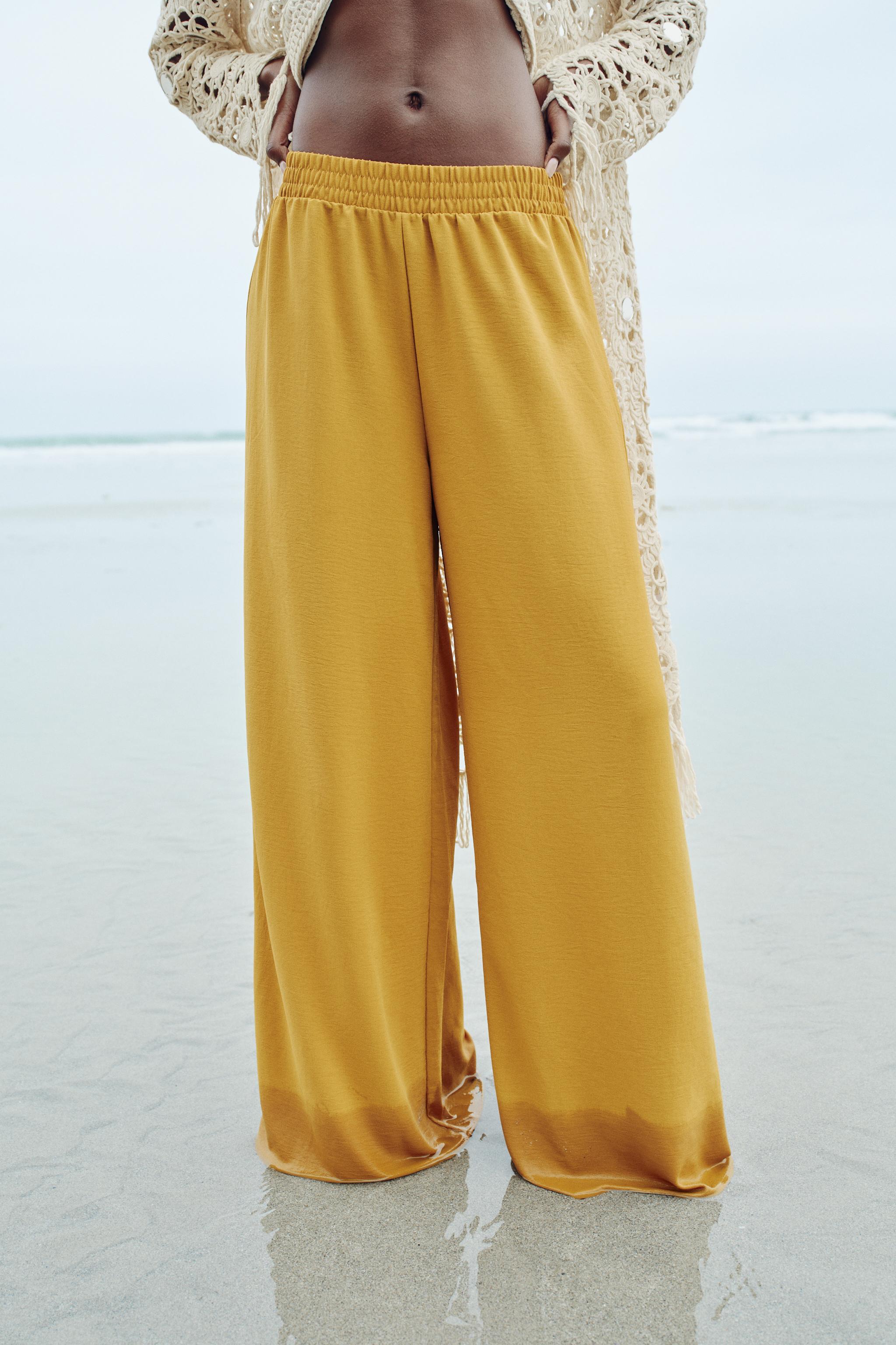 Flowy pants zara online