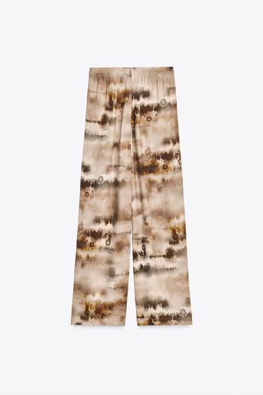 TIE-DYE TROUSERS - Multicoloured by Zara - Image 7
