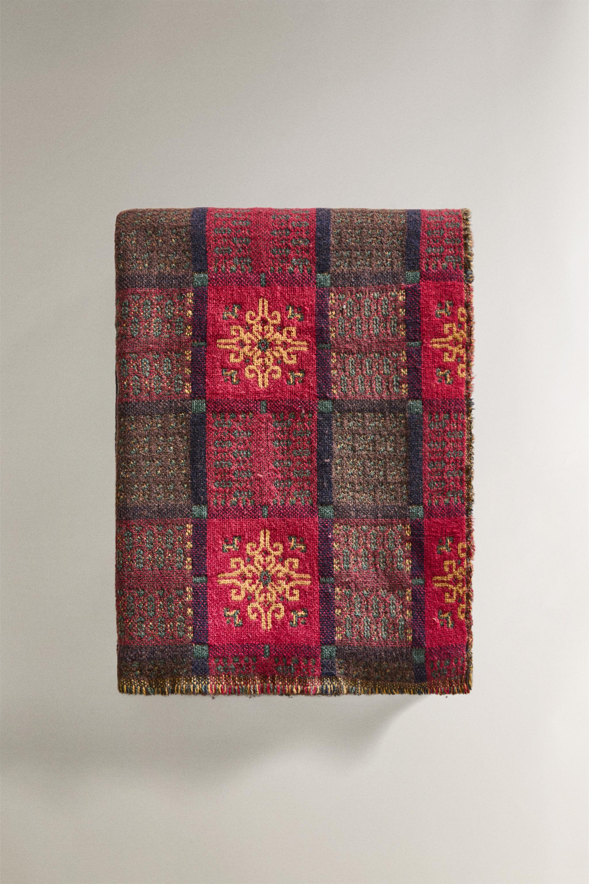 ★未使用・タグ付★ ZARA  ニットブランケット キッズ ニット ブランケット - マルチカラー | ZARA Japan / 日本