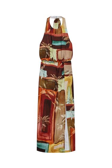 MIDIKLEID MIT TROPENPRINT - Bunt von Zara - Bild 0
