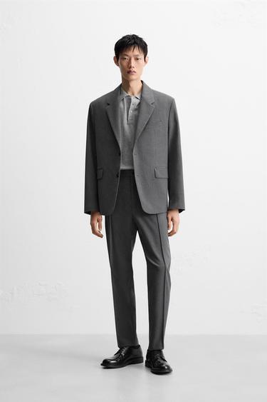 Zara 西裝長褲 - LIMITED EDITION - 灰色