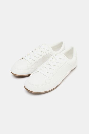 CHAUSSURES DE SPORT DERBYS - Blanc de Zara - Image 4