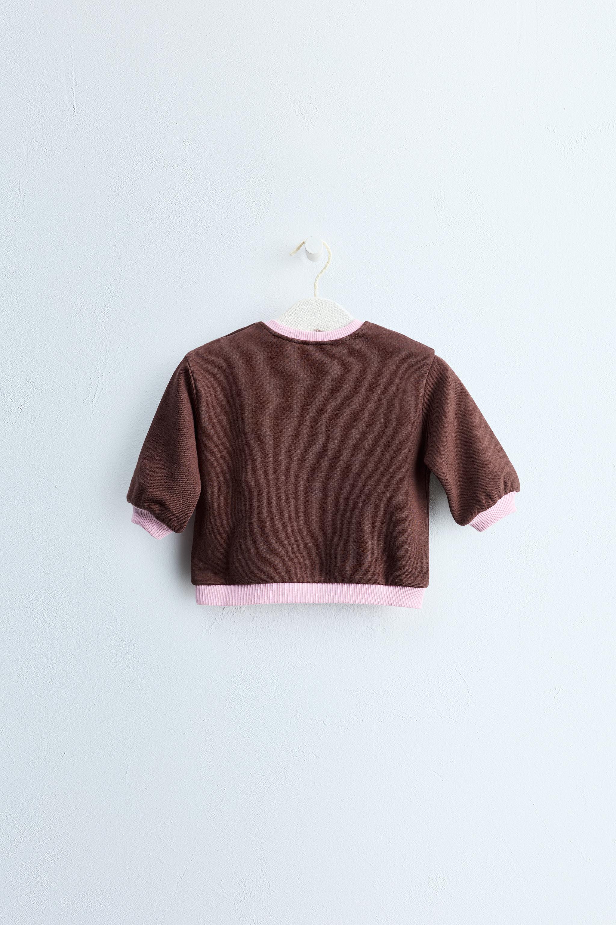 Zara TIMELESS - SWEAT CONTRASTE