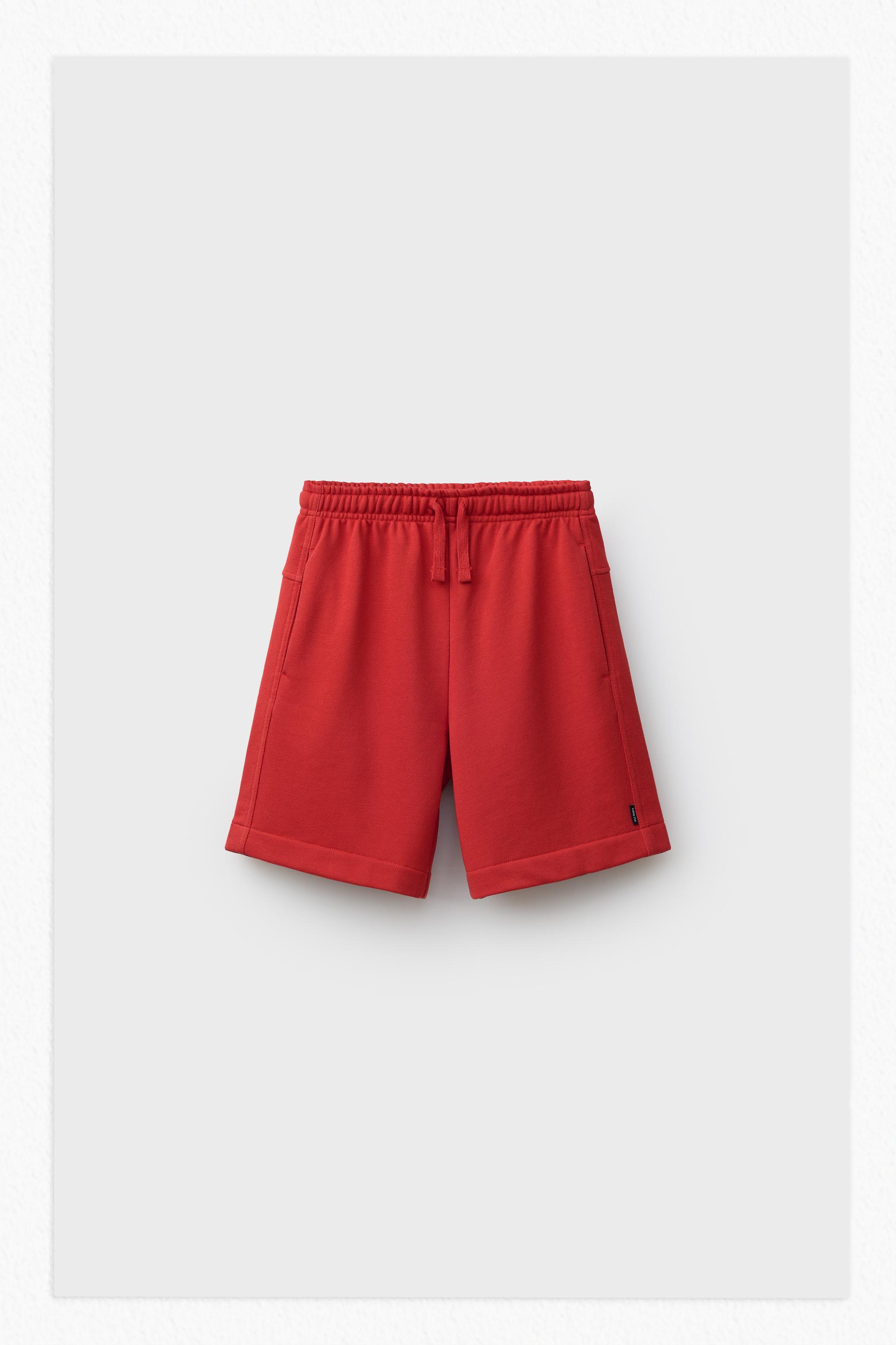 PLAIN SHORTS — Red