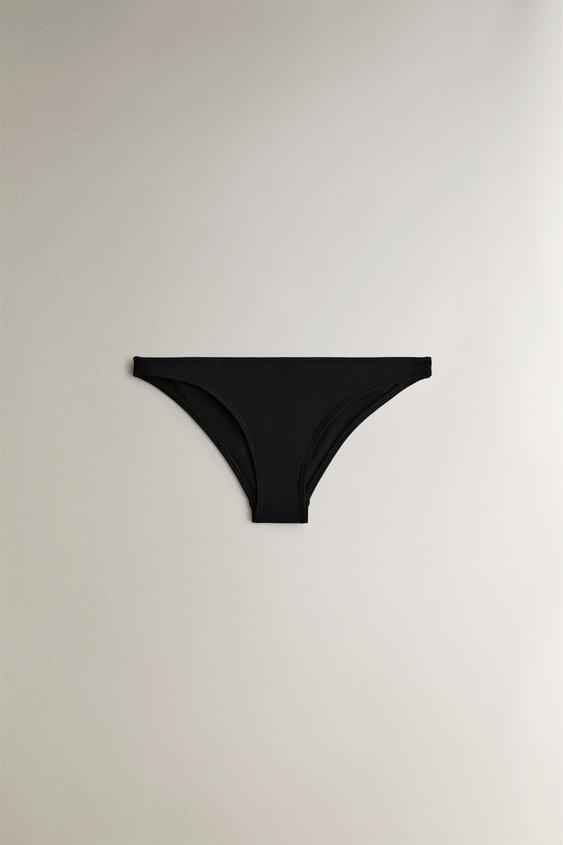 BEACH BIKINI BOTTOMS Black ZARA United States