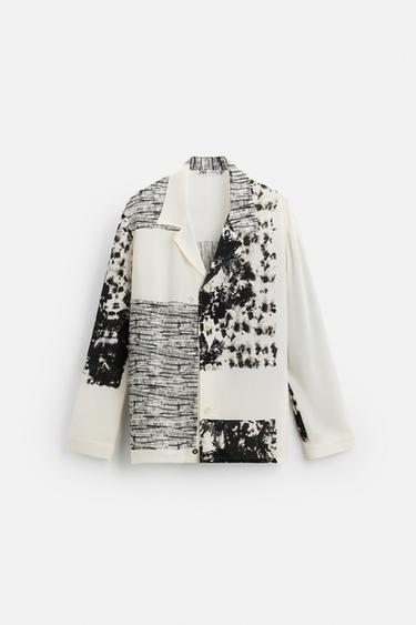 CAMISA ESTAMPADO ABSTRACTO LIMITED EDITION - Estampado de Zara