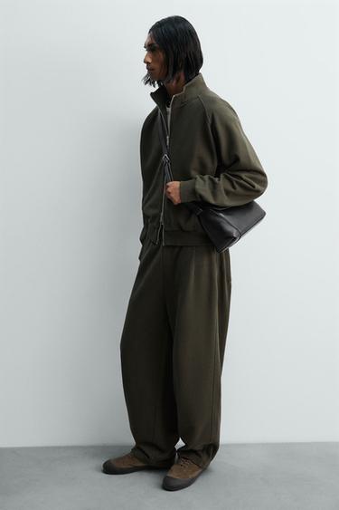 КОЖАНАЯ СУМКА С ПЛЕЧЕВЫМ РЕМНЕМ M LIMITED EDITION — Черный от Zara — изображение 0