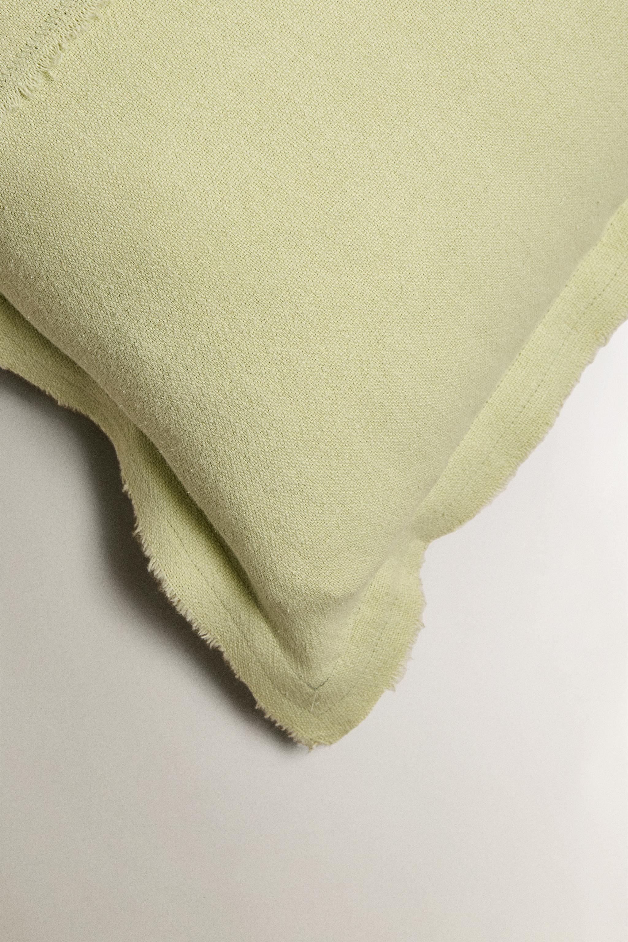HOUSSE DE COUSSIN FRANGES