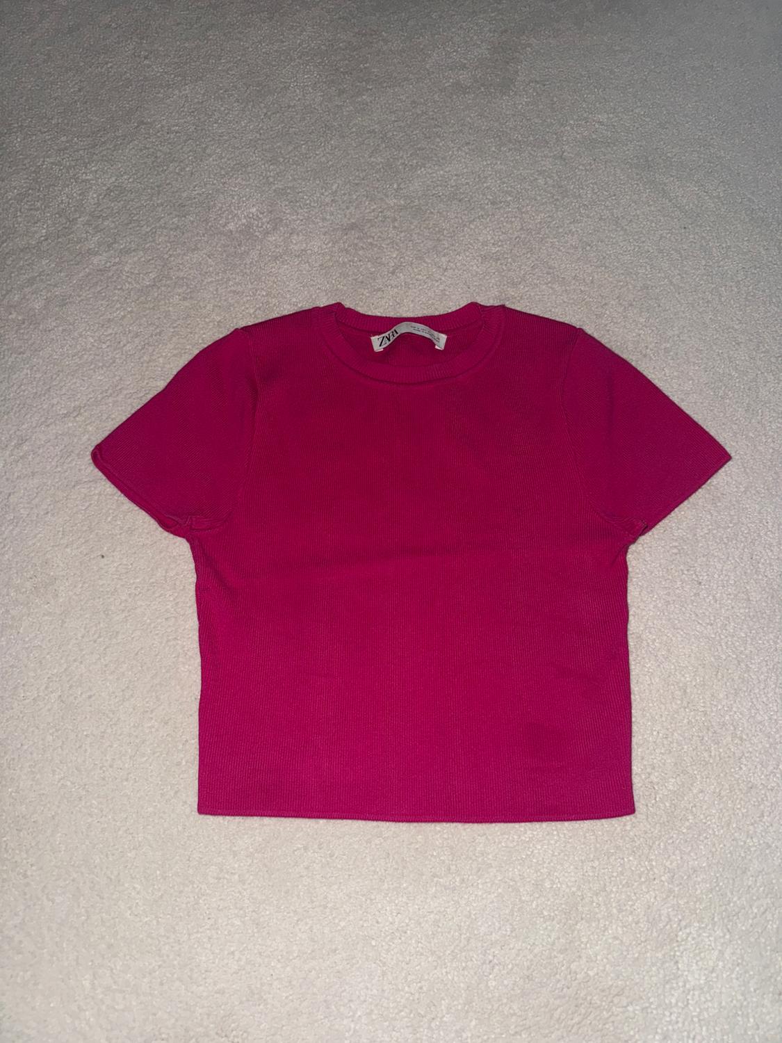 BASIC CROPPED KNIT TOP