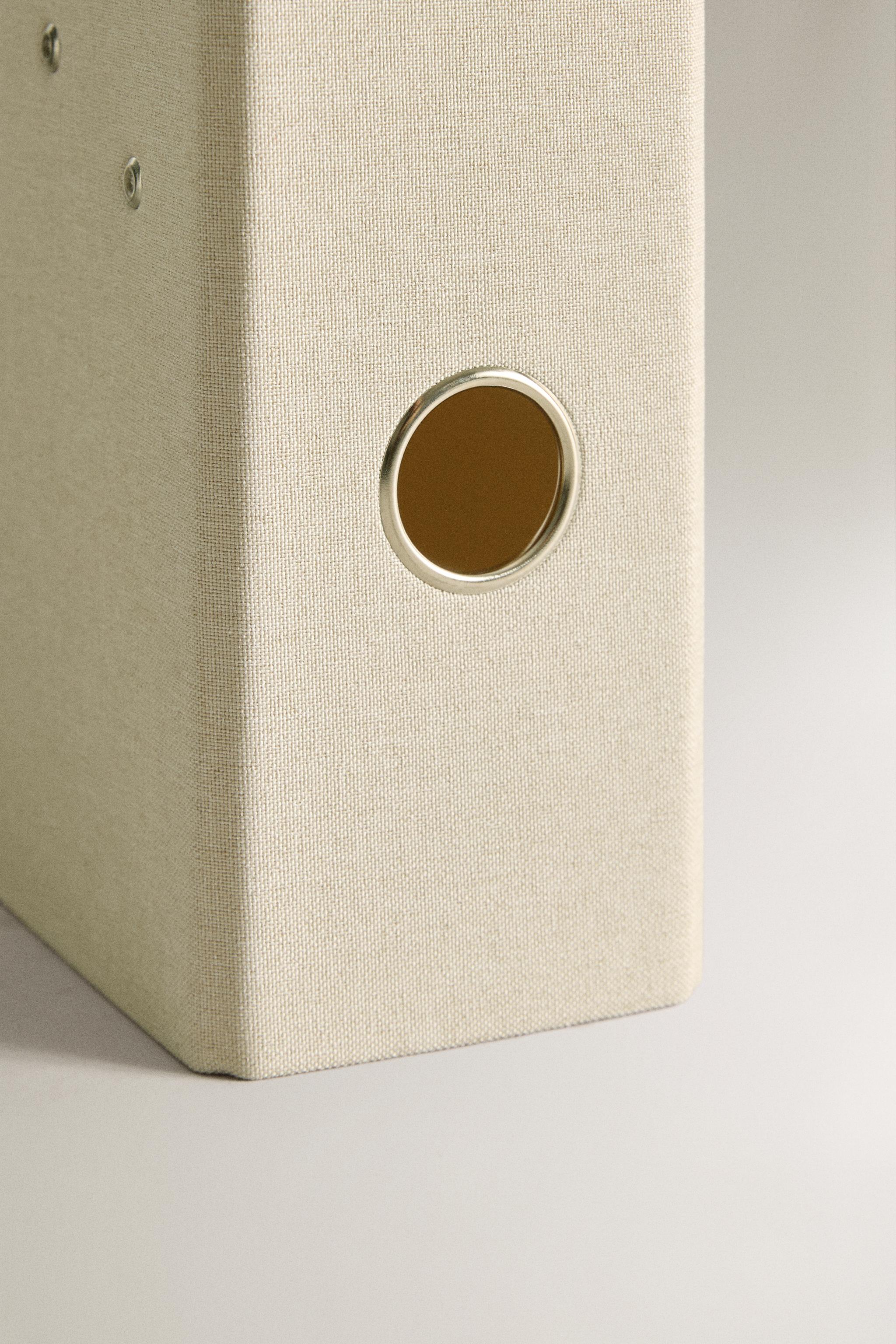 LINEN RING BINDER