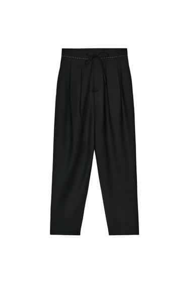 ZW COLLECTION LIMITED EDITION TOPSTITCHING TROUSERS