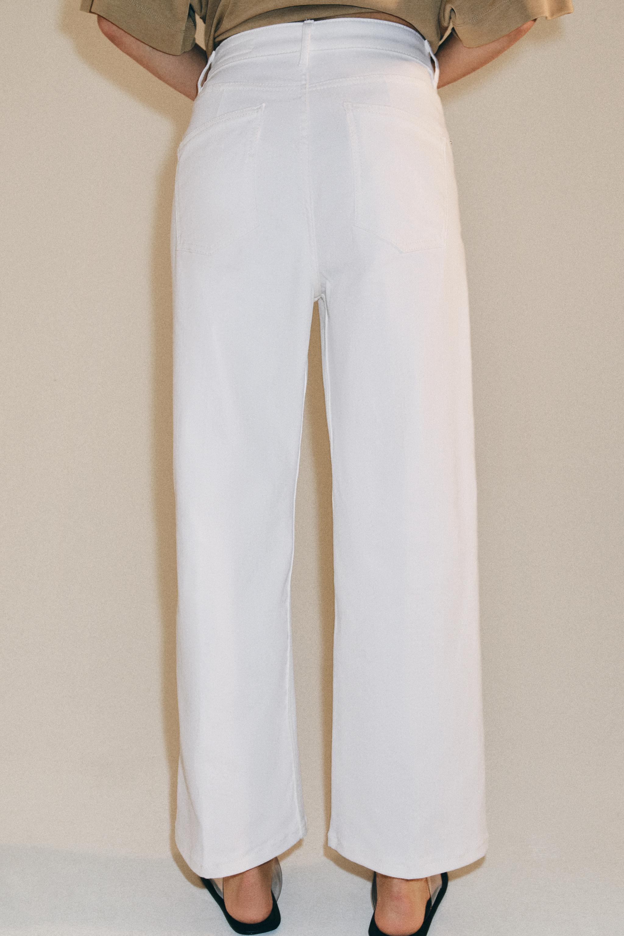 ZW COLLECTION YÜKSEK BEL GENİŞ PAÇA JEAN - Görsel 3