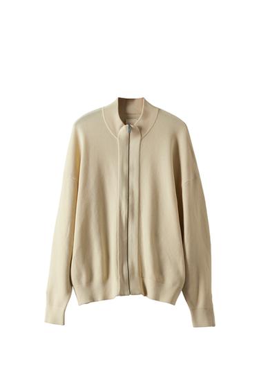 WASHED KNIT JACKET X SR_A